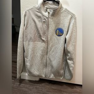 Men’s Medium Antigua Fortune Full Zip Jacket Golden State Warriors